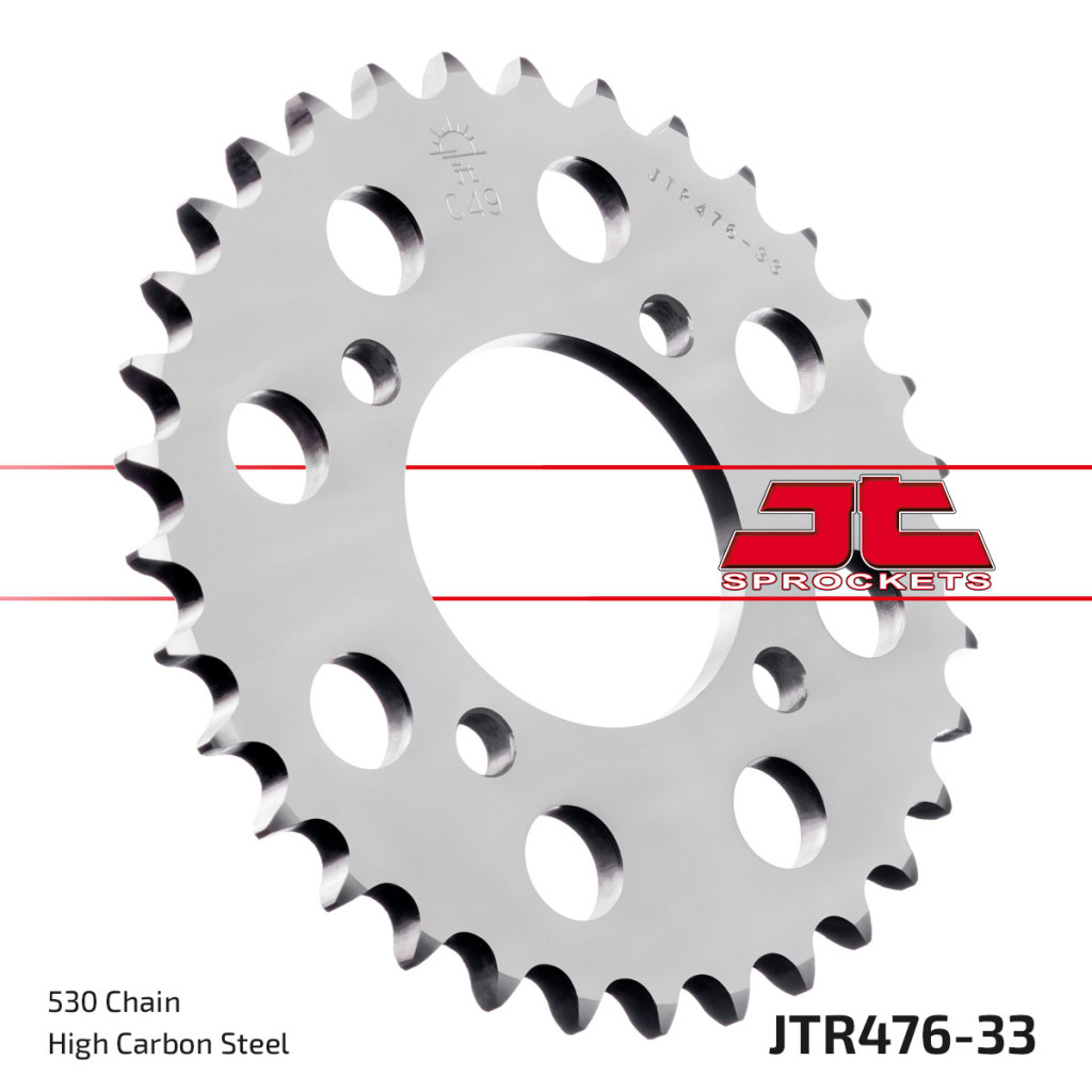Image of JT Sprockets hátsó lánckerék, 476, Kawasaki utcai motorokhoz