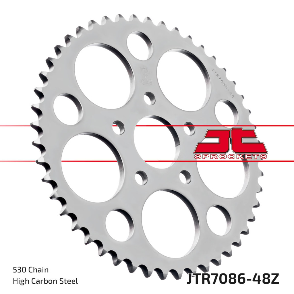 Image of JT Sprockets hátsó lánckerék, 7086, Harley Davidson Road XLH