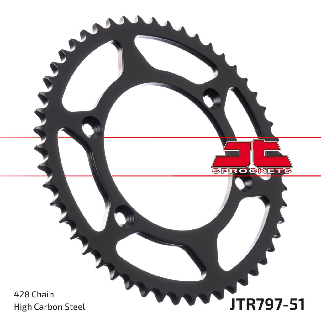 Image of JT Sprockets hátsó lánckerék, 797, Kawasaki KLX-Suzuki DR-Z
