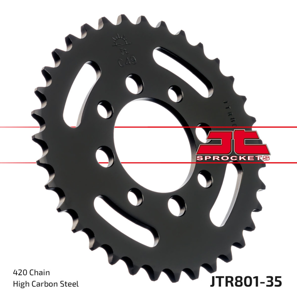 Image of JT Sprockets hátsó lánckerék, 801, Suzuki és Kawasaki motorokhoz