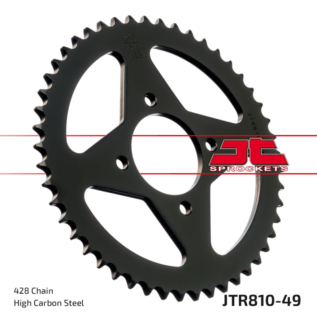 Image of JT Sprockets hátsó lánckerék, 810, Suzuki, Kawasaki, Hmz, Hyosung