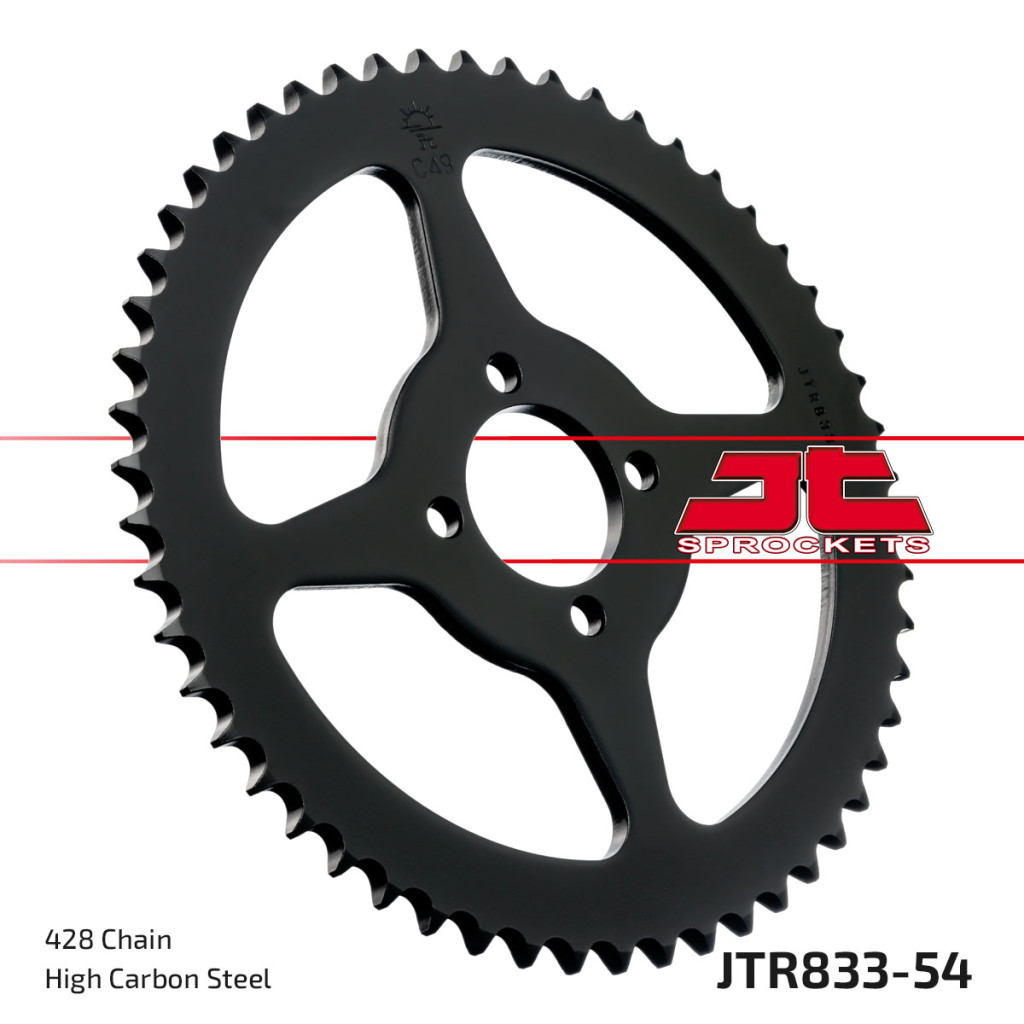 Image of JT Sprockets hátsó lánckerék, 833, Yamaha DT/TT-R