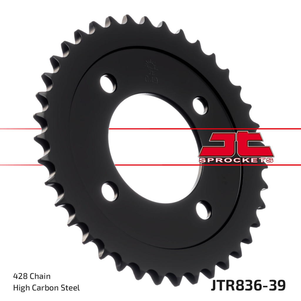 Image of JT Sprockets hátsó lánckerék, 836, Yamaha RD/RS 200
