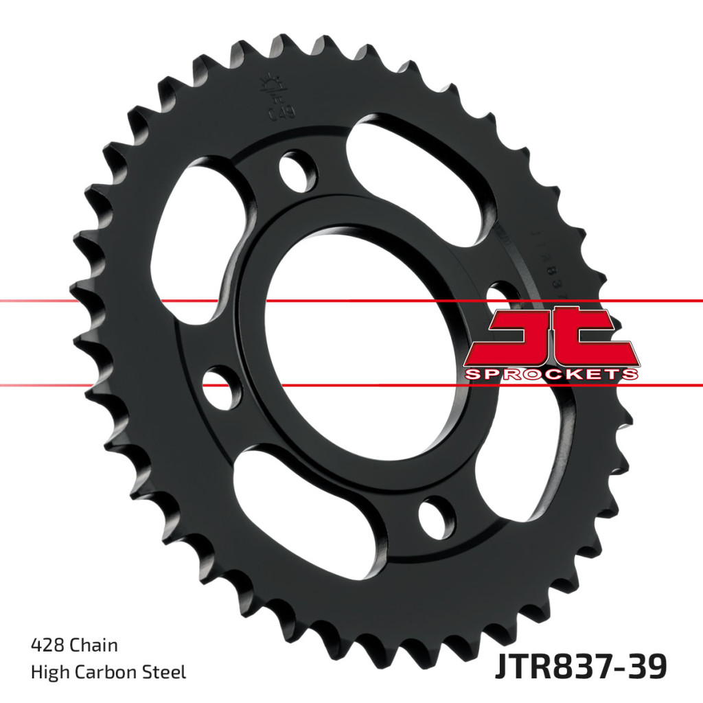 Image of JT Sprockets hátsó lánckerék, 837, Yamaha RD125-200